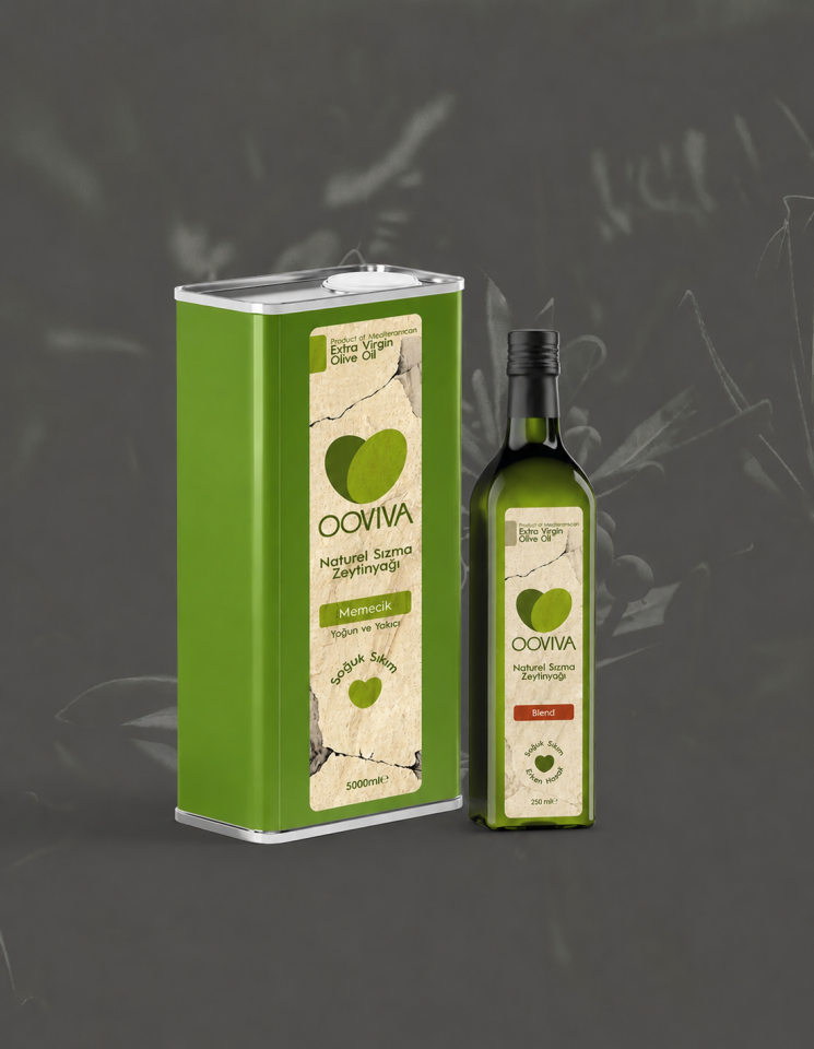 Memecik Naturel Sızma Zeytinyağı 5lt + 250 Ml Blend Hediyeli